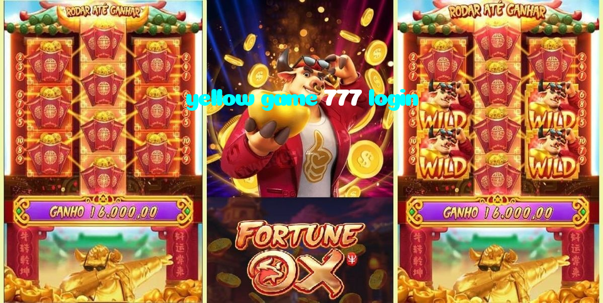 yellow game 777 login