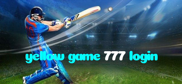 yellow game 777 login casino presented on mobile device in Pakistan with slots and live games